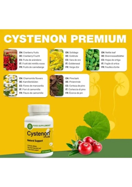 Cystenon Idırarın Normallleşmesine Ağrılarınıza Yardımcı Takviye 15'li