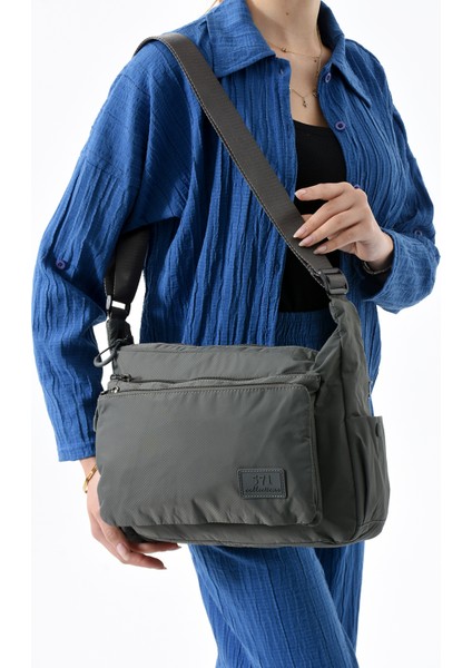 571 Collections Çanta Ultra Hafif Su Geçirmez Çok Cepli Omuz Çantası (Model: 571-13-9J)