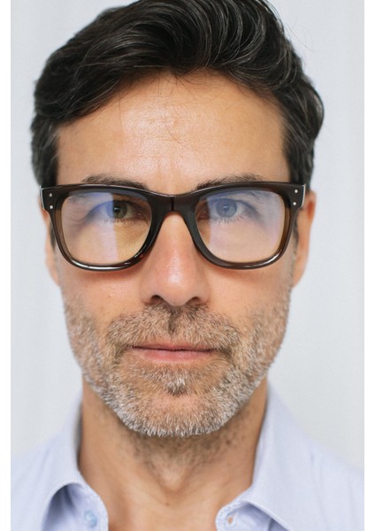 Belen Brown Erkek Mavi Işık Koruyucu Gözlük