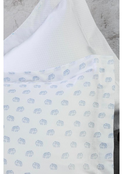 Çift Kişilik Bambu Pıke Set Olıver Blue - Pıke Takımı modelleri