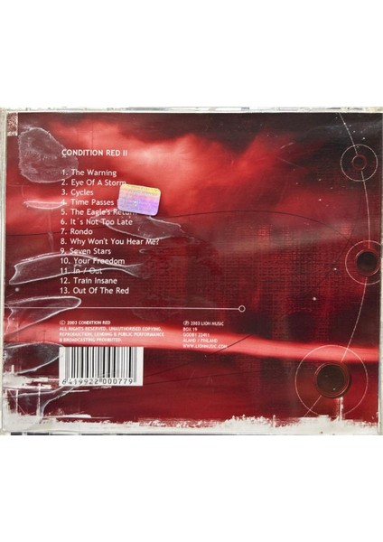 CD Condition Red CD