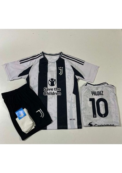 Kenan Yıldız 10 Jj Yeni Sezon 2024/25 Özel Tasarım Çocuk Forması Forması (Forma Şort Çorap) 3 Lü Set