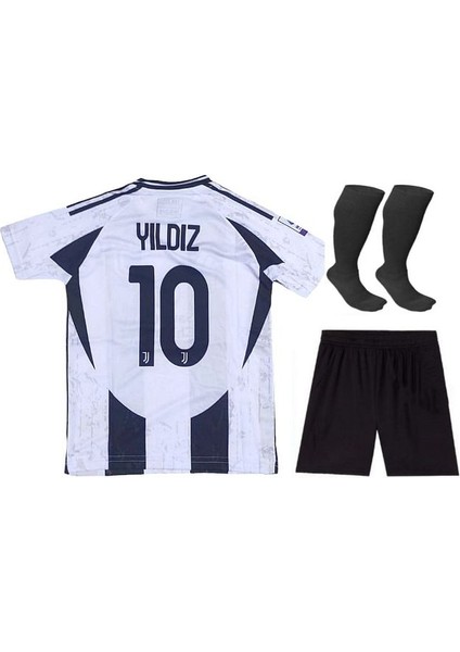 Kenan Yıldız 10 Jj Yeni Sezon 2024/25 Özel Tasarım Çocuk Forması Forması (Forma Şort Çorap) 3 Lü Set modelleri