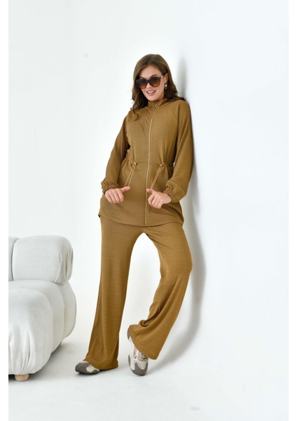 Kadın Örme Takım Camel modelleri