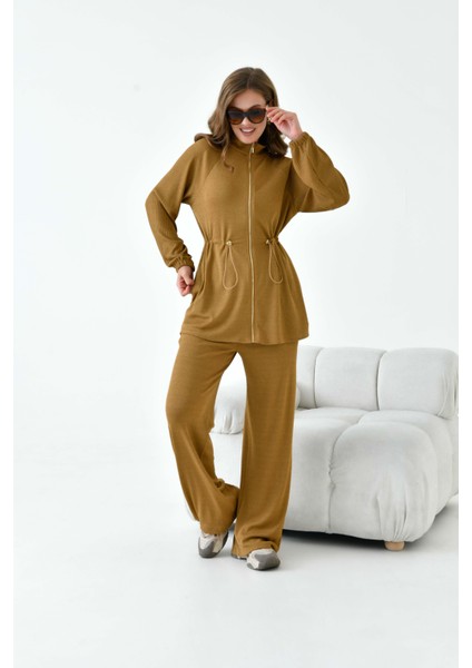 Kadın Örme Takım Camel indirimleri