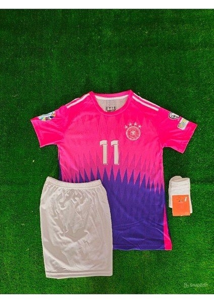 Almanya 2024 Marco Reus 11 Deplasman Pembe Çocuk Forması Forma Şort Çorap fiyatları