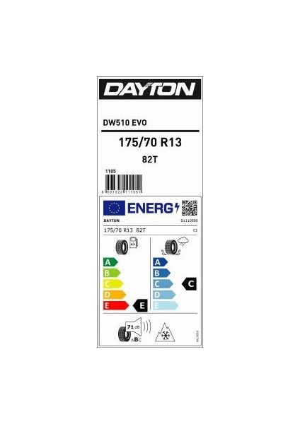 175/70R13 82T DW510E M+S / Sfm Oto Kış Lastiği fiyatları