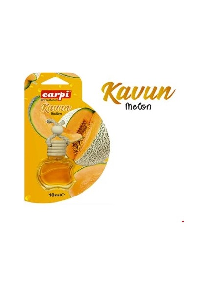 Oto Kokusu Ahşap Dekoratif Kavun 10 Ml.