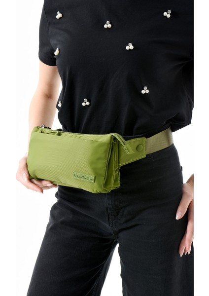 571 Collections Çanta Çok Cepli Bel Çantası Unisex (Model: 571-13-9R)