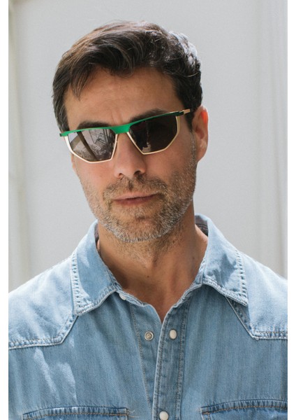 Kasey Green Gold Green Erkek Güneş Gözlüğü