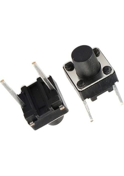 Powermaster Tact Switch Şaseli 6X6X3.5 mm 2 Bacak IC-200A C9 Buton