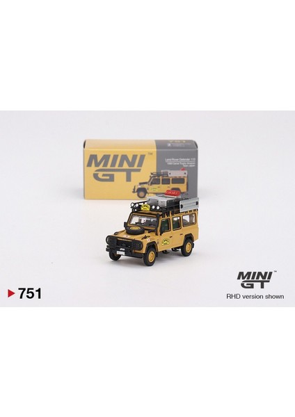 Land Rover Defender 1/64 Ölçek Mini Gt Diecast Metal Araba Model Araba Diecast Araba Hobi Koleksiyon