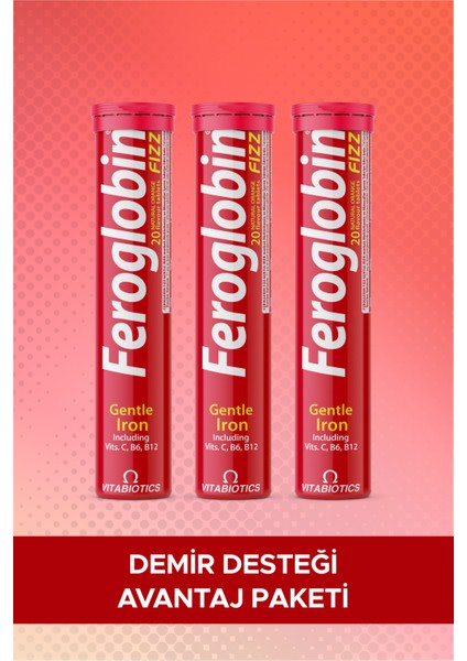 Demir Desteği Avantaj Paketi 3'lü Set