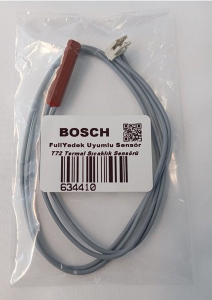 Bosch KGN39LB35 Uyumlu Buzdolabı Evap Sıcaklık Sensörü - 634410 Termal Isı Sigorta Sensörü