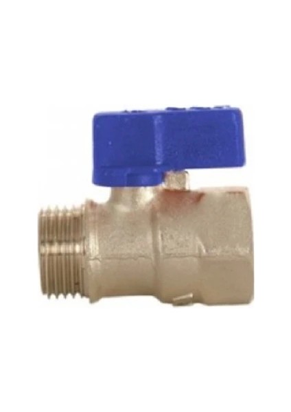 1/2 Mini Küresel Valf Mavi Volanlı 602122003