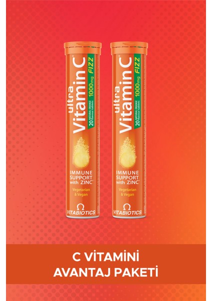 C Vitamini Avantaj Paketi 2'li Set