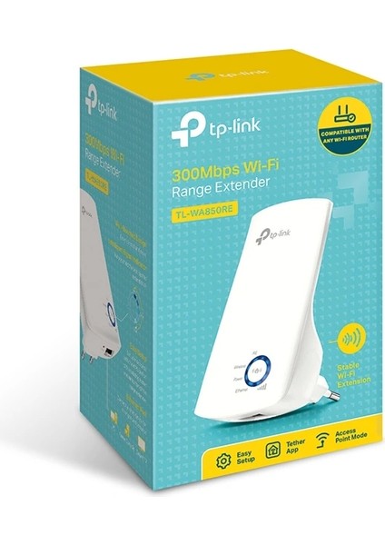 Hazego Tp-Lınk TL-WA850RE 300 Mbps Wıfı Repeater Geniş Menzil modelleri