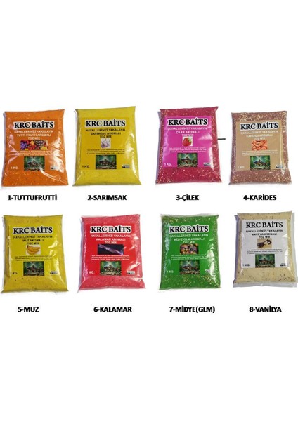 Aromalı Sazan Hamur Tozu/unu 1000 gr