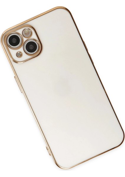 Apple iPhone 14 Kılıf Volet Silikon - Beyaz modelleri