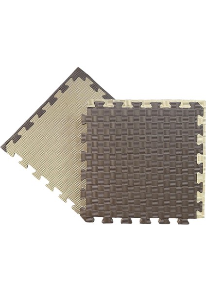 Tatami Minderi 20 mm kalınlık 50x50 1 adet fiyatıdır 4 tanesi 1m2 yer kaplar çift yönlüdür bej-acı kahve