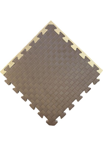 Tatami Minderi 20 mm kalınlık 50x50 1 adet fiyatıdır 4 tanesi 1m2 yer kaplar çift yönlüdür bej-acı kahve indirimleri