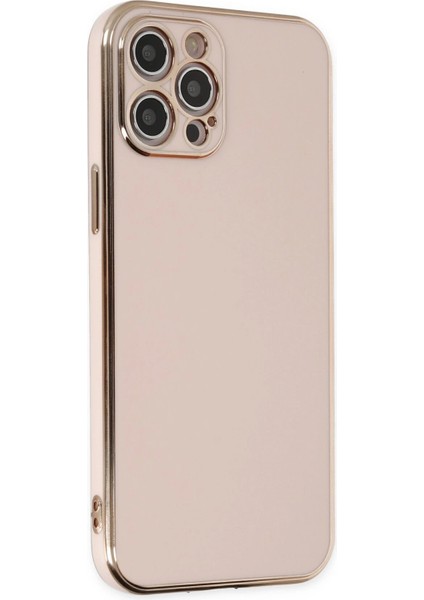 Apple iPhone 12 Pro Kılıf Volet Silikon - Pembe