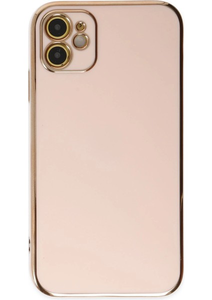 Apple iPhone 12 Kılıf Volet Silikon - Pembe fiyatları