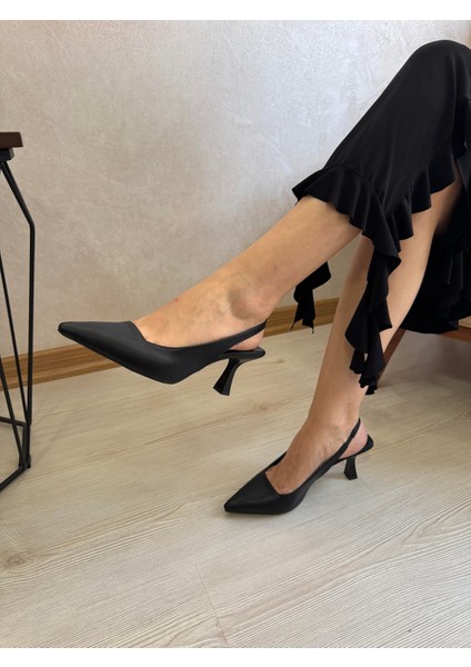 Arkası Açık Topuklu Ayakkabı 502 fiyatları