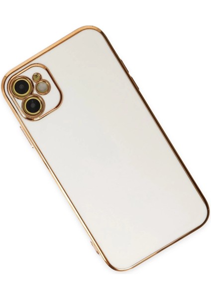 Apple iPhone 12 Kılıf Volet Silikon - Beyaz modelleri