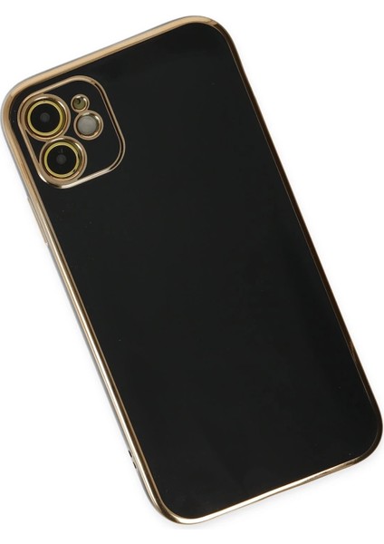 Apple iPhone 12 Kılıf Volet Silikon - Siyah modelleri