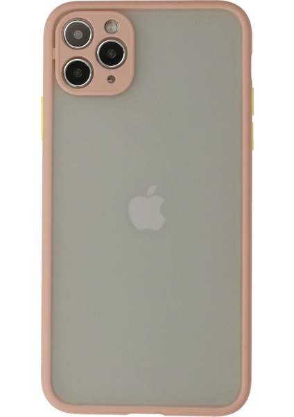 Apple iPhone 12 Pro Max Kılıf Montreal Silikon Kapak - Pembe