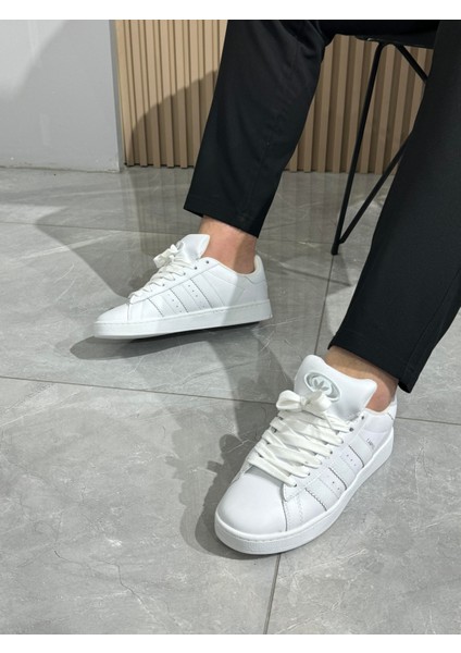 Üniseex Deri Tozlu Spor Ayakkabı 255