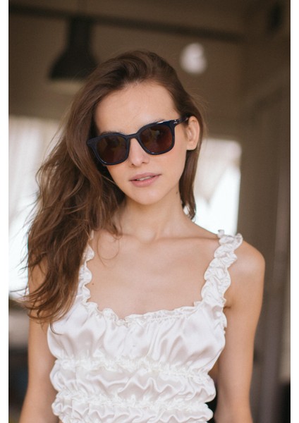 Margot Navy Brown Güneş Gözlüğü fiyatları