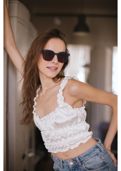 Margot Navy Brown Güneş Gözlüğü modelleri