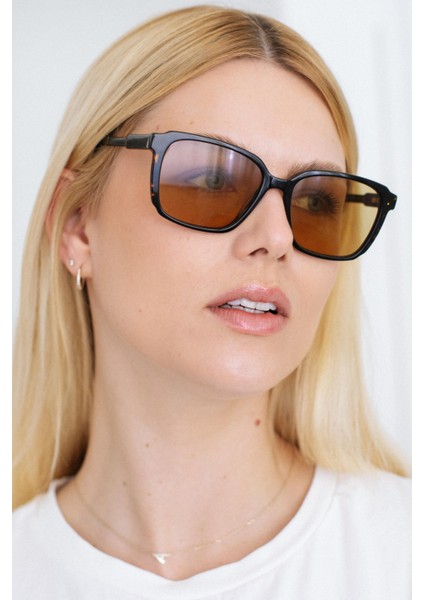 Hamund Black Leopard Nude Güneş Gözlüğü fırsatları