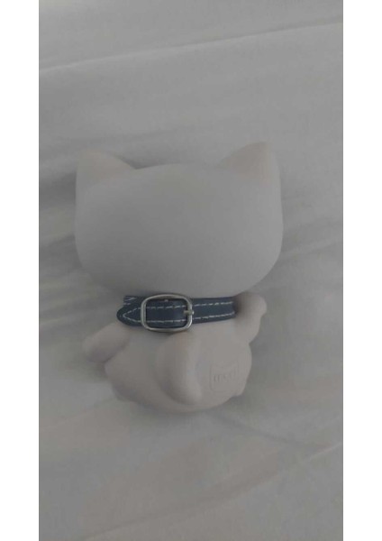 Mani Şanslı Kedi Çiçek Figür 11CM Lucky Cat Mutluluk Sevgi 1 Adet