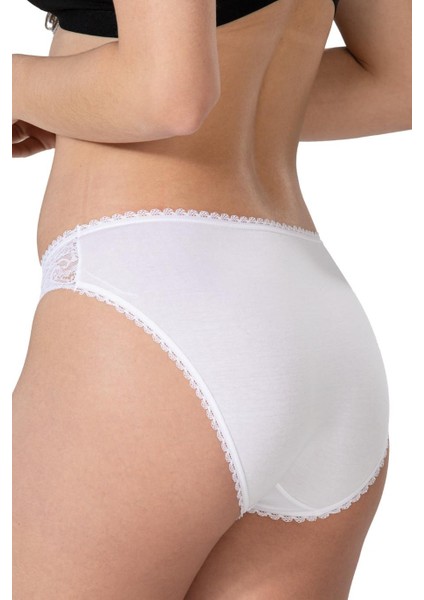 Beyaz Mı Emay 1444 Modal Cotton Dantelli Külot fiyatları