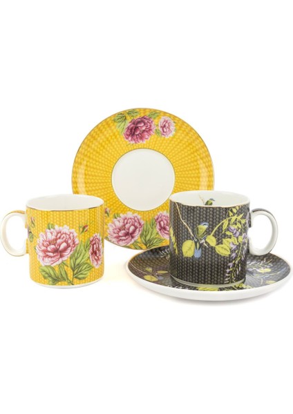 Karen 2li Çay Fincanı Seti 6prç 180CC fiyatları