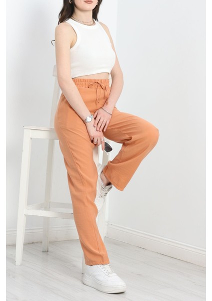 Soft Yumuşak Dokulu Pantolon Somon