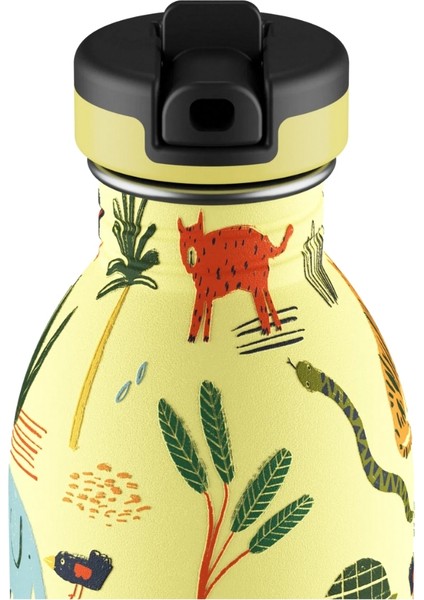 Kids Bottle Jungle Friends Paslanmaz Çelik Çocuk Su Matarası 500 ml fiyatları