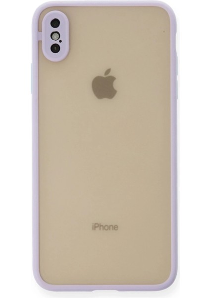 Apple iPhone x Kılıf Montreal Silikon Kapak - Mor