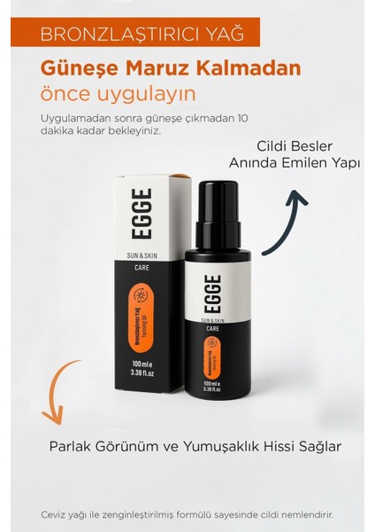 Egge Bronzlaştırıcı Yağ
