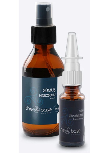 - Gümüş Hidrosolü 100 ml ve Çinko & Gümüş Brn Sprey 20 ml 2li Avantajlı Paket modelleri