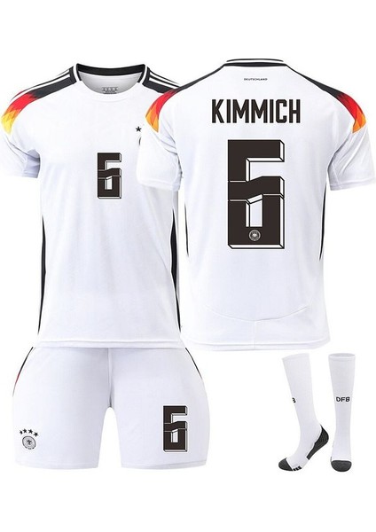 Almanya Euro 2024 Joshua Kimmich Çocuk Forması 3'lü Set Forma+Şort+Çorap