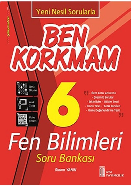 Ata 6.sınıf Ben Korkmam Seti