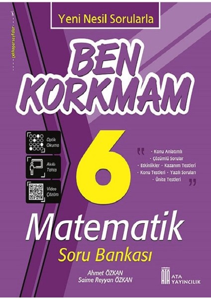 Ata 6.sınıf Ben Korkmam Seti