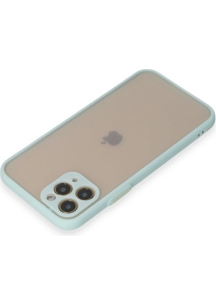 Apple iPhone 11 Pro Kılıf Montreal Silikon Kapak - Turkuaz modelleri