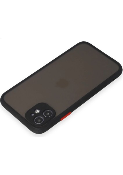 Apple iPhone 11 Kılıf Montreal Silikon Kapak - Siyah modelleri