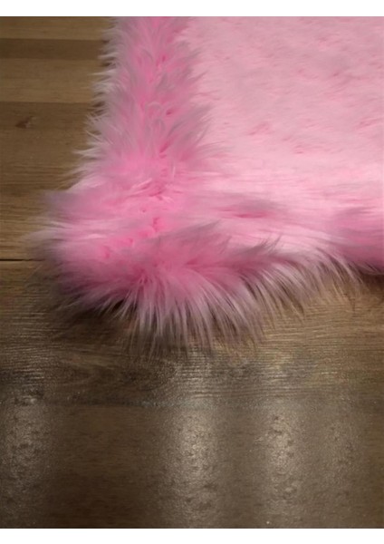 Kuzu Post Peluş Premium Yumuşacık Tüylü Halı Çift Kafa