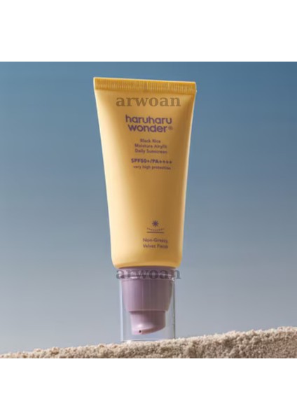 Haruharu Black Rice Airyfit Güneş Kremi SPF50 50 ml
